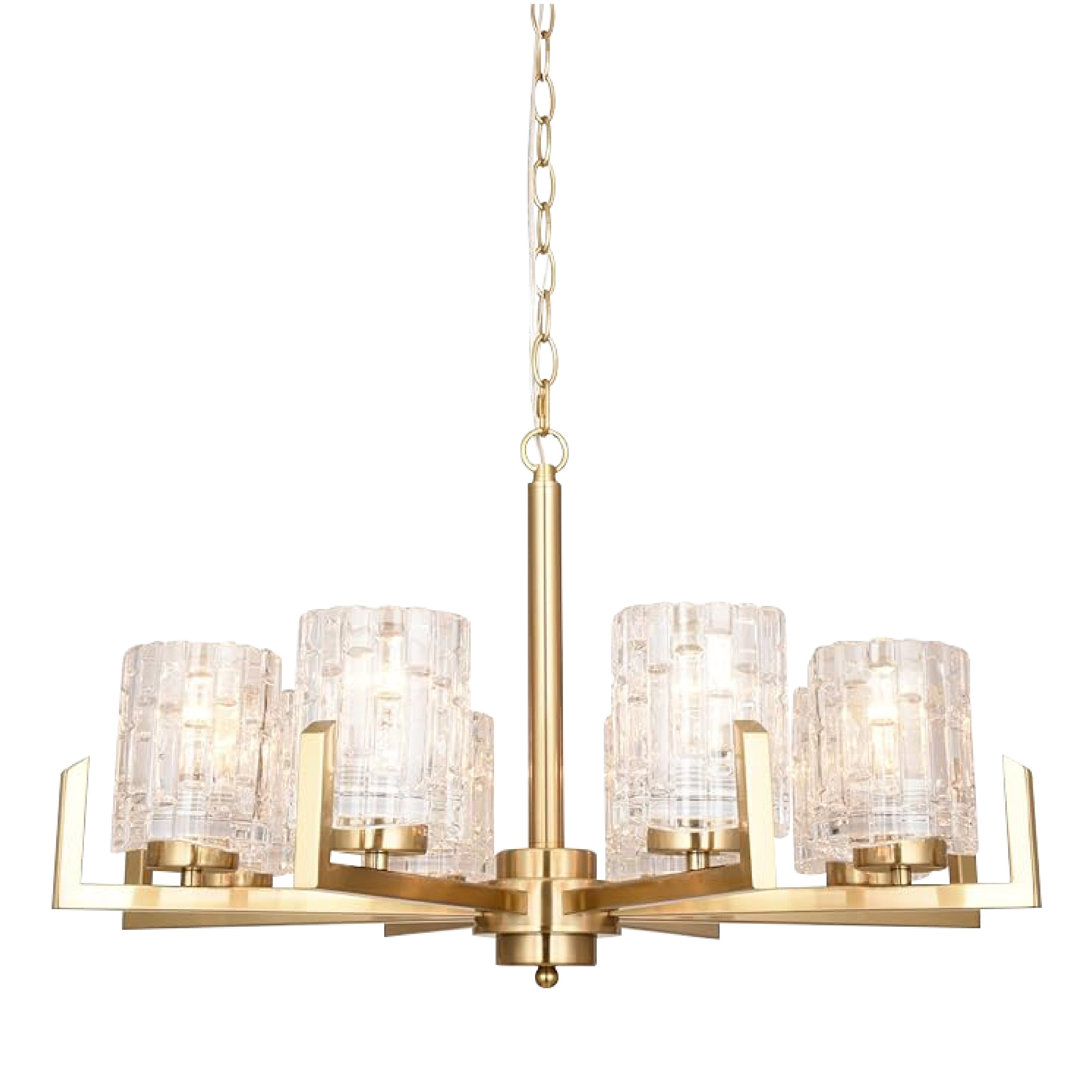 8 light contemporary dining light fixtures brass  lights glass industrial chandelier