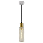 3 Pack E26 bulb pendant light white and gold hanging lighting iron island lights