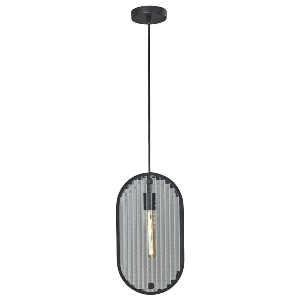 Adjustable height light fixture black pendant light glass hanging light