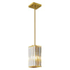 3-pack rectangle pendant lighting gold crystallights adjustable hanging lighting