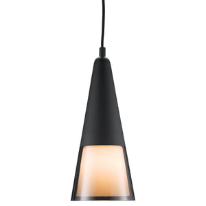 Contemporary light bulb black light fixture metal pendant light