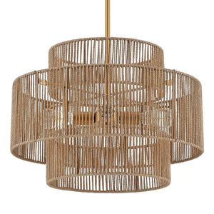 4-light large pendant for light woven rattan hanging lighting 3 round kitchen island light