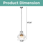 3 light hanging lights industrial hanging light glass pendant lights