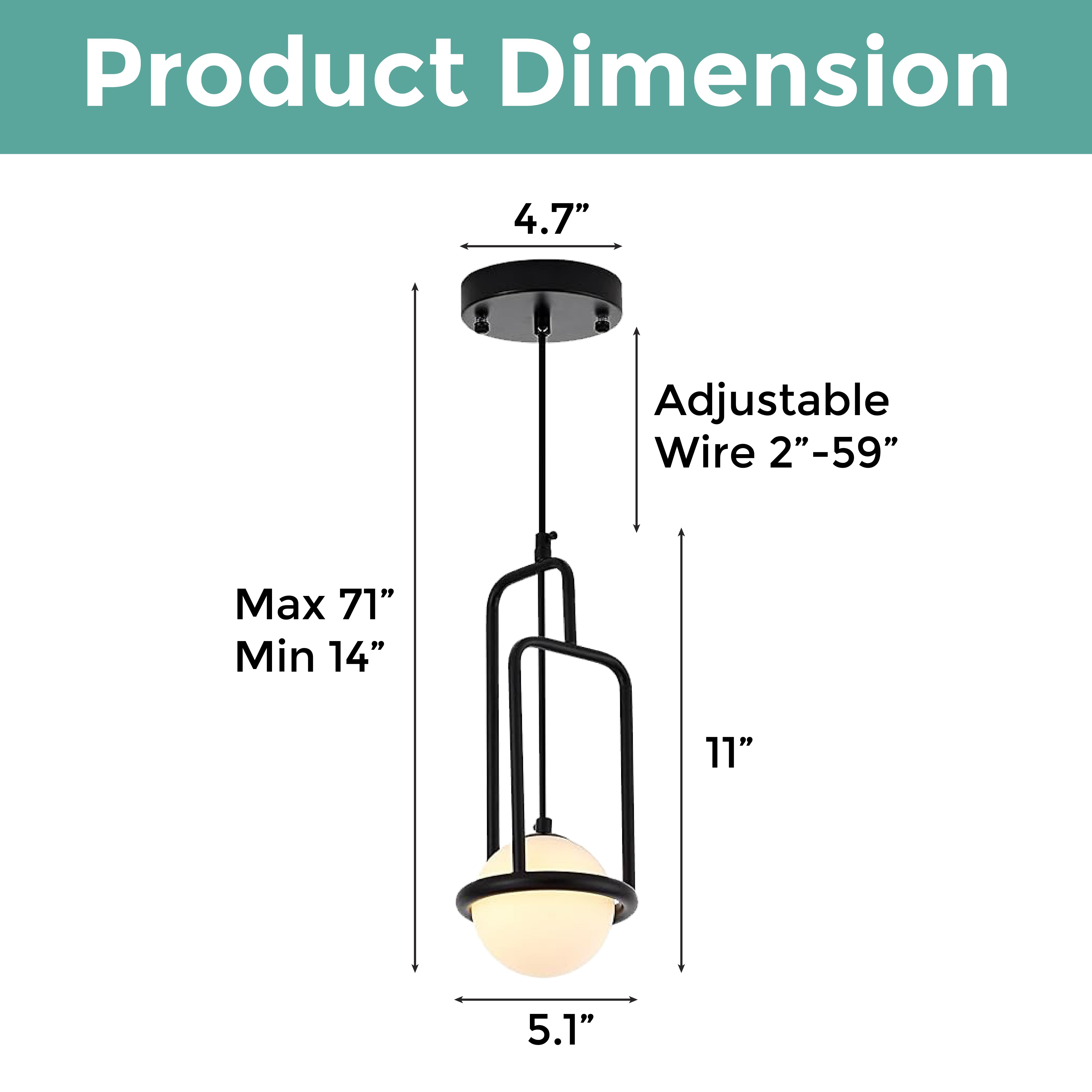 3 pack contemporary pendant light black island light glass light fixtures