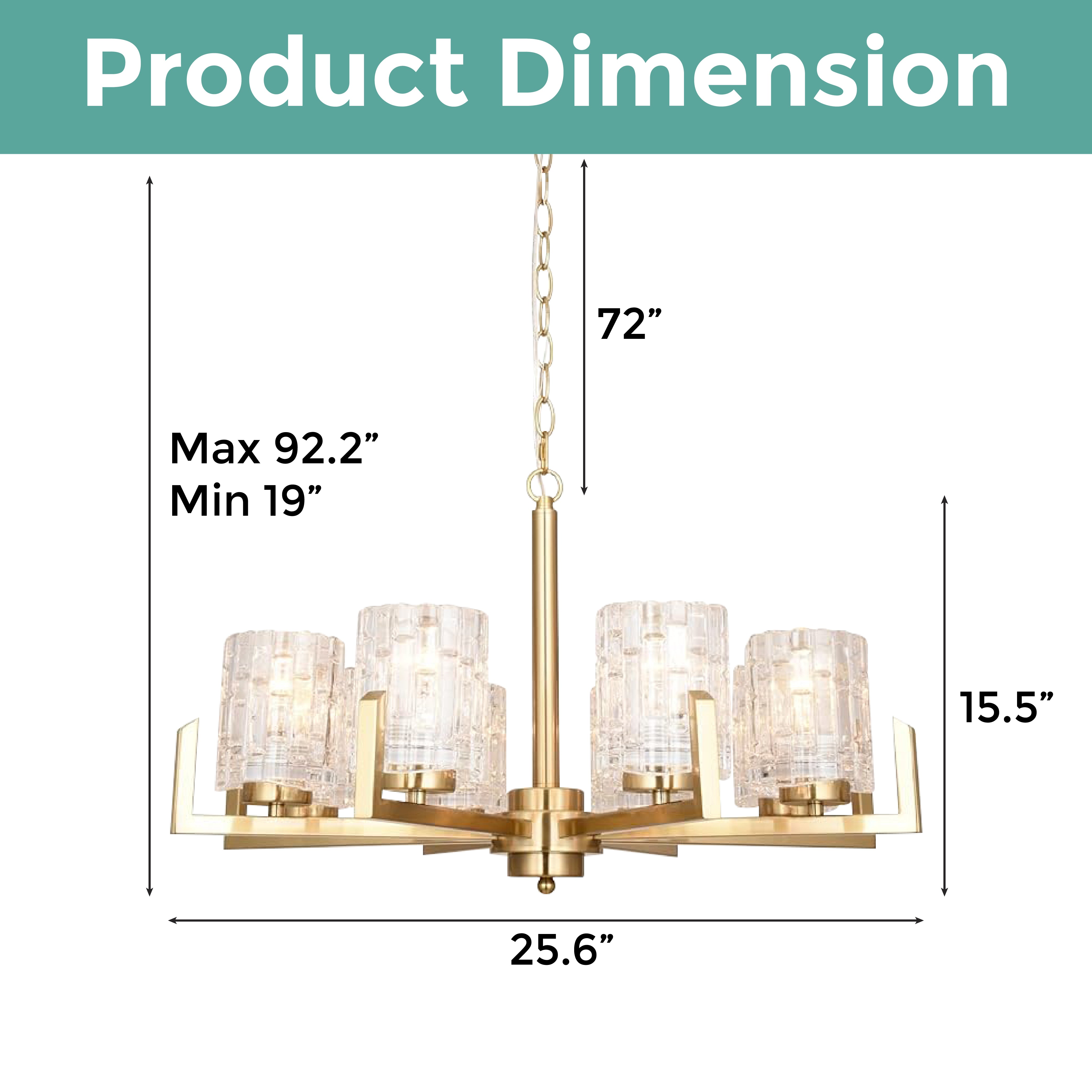 8 light contemporary dining light fixtures brass  lights glass industrial chandelier