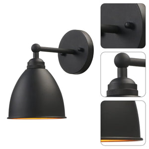 Right angled light farmhouse wall lighting black sconce light wall aluminium wall light fixture