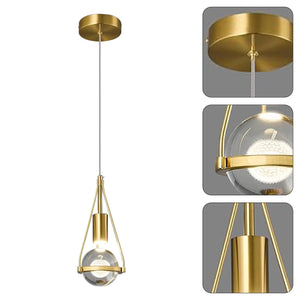 Mini hanging lights gold pendant lights modern island lights