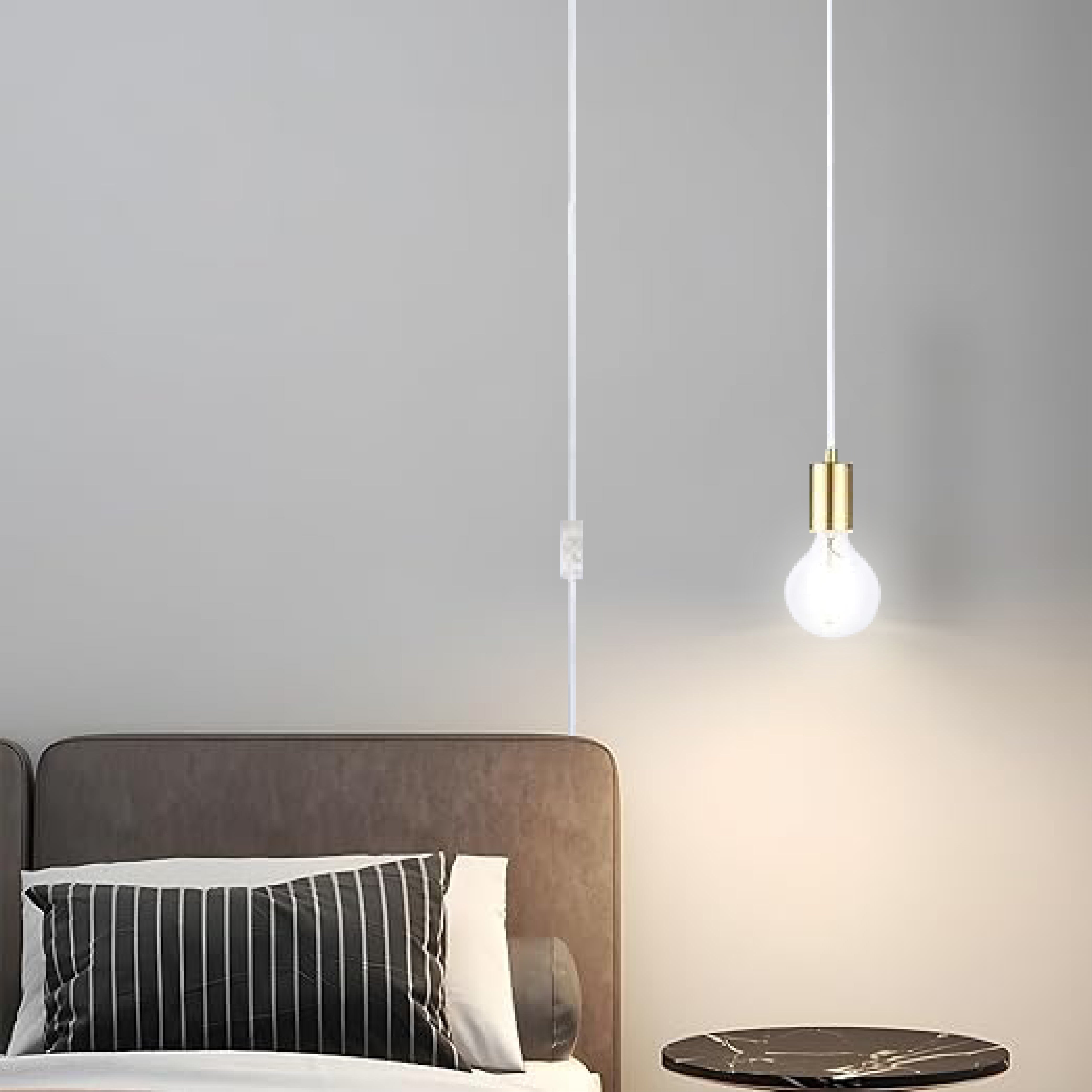 1-light light and bulbs globe light fixture metal pendant light