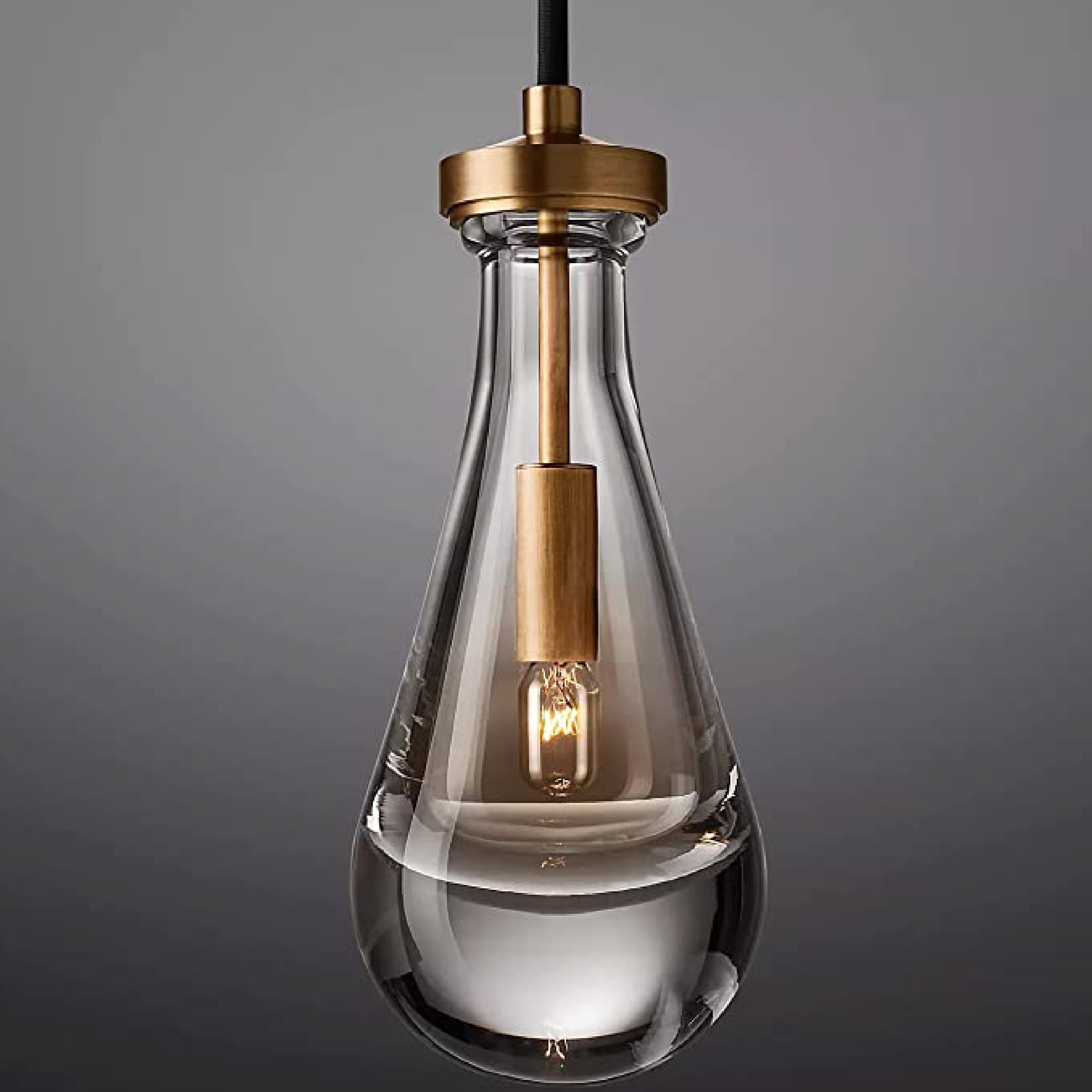 Gold pendant lights Brass modern lighting Chandelier farmhouse light fixture
